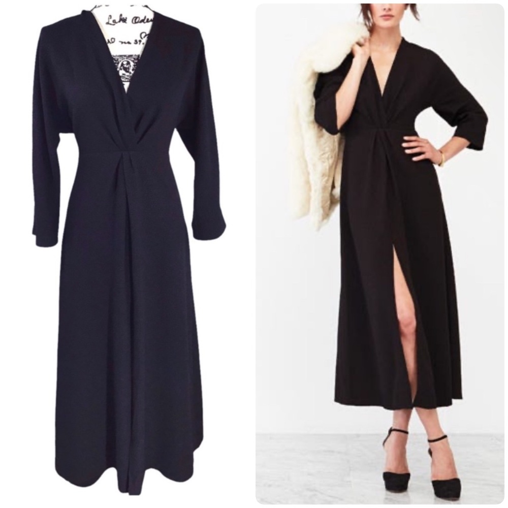 Reformation Vesta Maxi Dress In Toad Skin XS